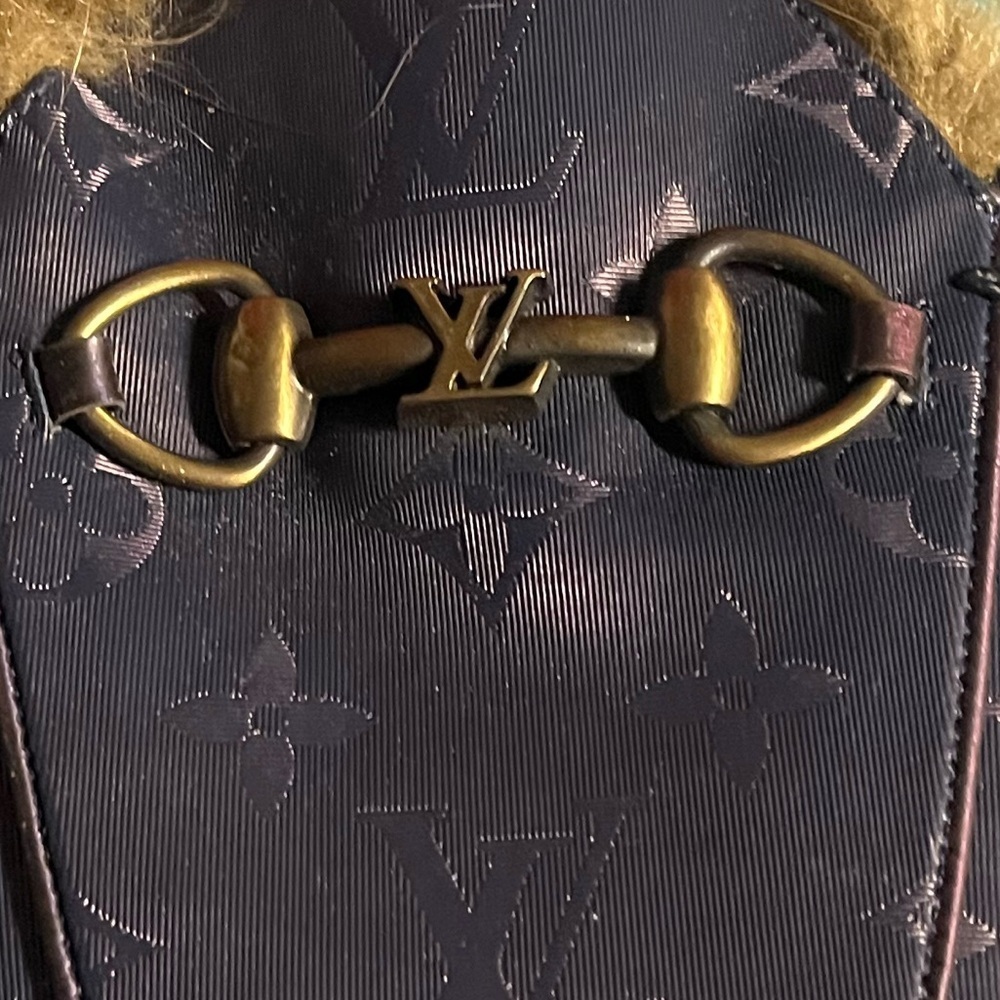 AMPUTEE ONE SHOE ONLY *Louis Vuitton Monogram Loafer Princetown Mules Sz 40 ~9.5 - Picture 7 of 9